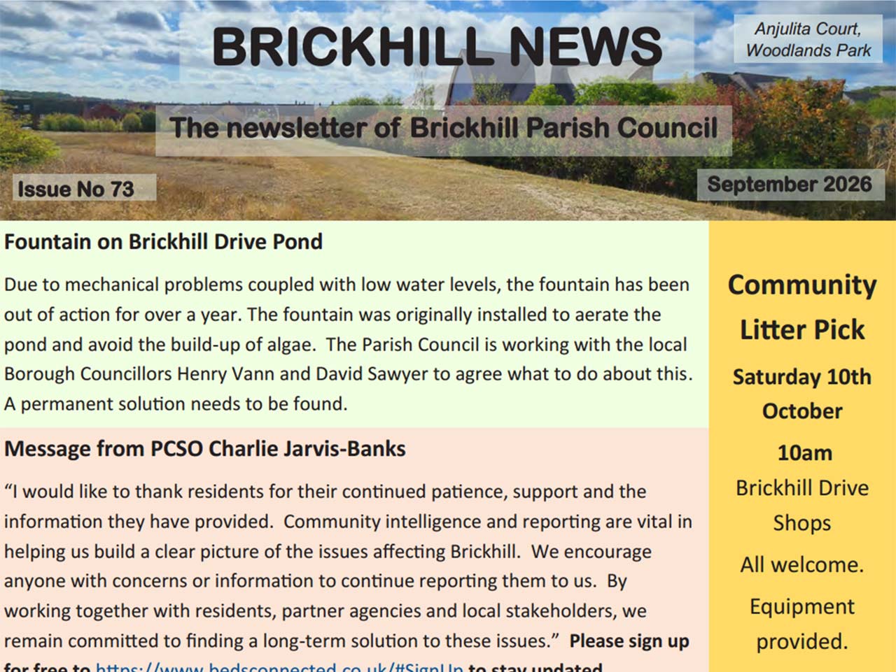 Brickhill News