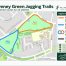 Jogging Trails around Waveney Green in Brickhill Bedford